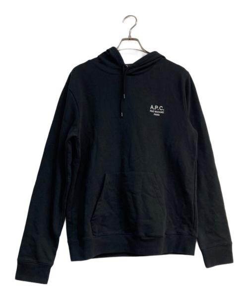 A.P.C.（アーペーセー）A.P.C. (アーペーセー) プルオーバーパーカー ブラック サイズ:Mの古着・服飾アイテム