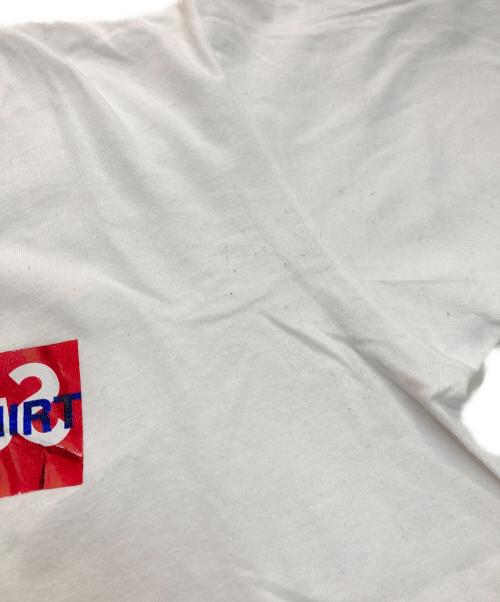 SUPREME（シュプリーム）Supreme (シュプリーム) COMME des GARCONS SHIRT (コムデギャルソンシャツ) Box Logo Tee ホワイト サイズ:Mの古着・服飾アイテム
