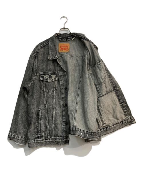 LEVI'S（リーバイス）LEVI'S (リーバイス) ヴィンテージ加工 リラックスフィット デニムジャケット グレー サイズ:XLの古着・服飾アイテム