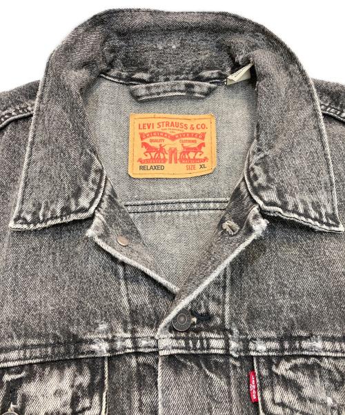 LEVI'S（リーバイス）LEVI'S (リーバイス) ヴィンテージ加工 リラックスフィット デニムジャケット グレー サイズ:XLの古着・服飾アイテム