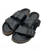 BIRKENSTOCKビルケンシュトック）の古着「ARIZONA WOVEN EMBOSS」｜ブラック