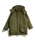 DEUS EX MACHINAデウス エクス マキナ）の古着「HIEMAL PADDED LONG JACKET　DPT22021」｜グリーン