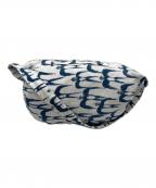 mina perhonenミナ ペルホネン）の古着「hello swallowショルダーバッグ」｜ホワイト×ブルー