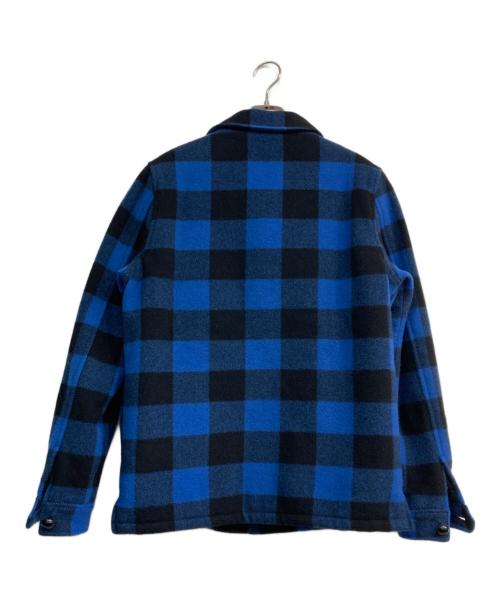 MARBLES（マーブルズ）MARBLES (マーブルズ) バッファロージャケット ブルー×ブラック サイズ:Mの古着・服飾アイテム