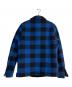 MARBLES (マーブルズ) バッファロージャケット ブルー×ブラック サイズ:M：10000円