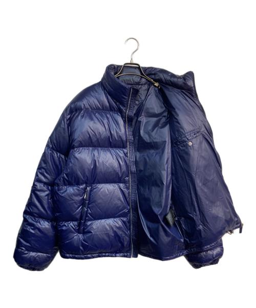 PRADA（プラダ）PRADA (プラダ) シャイニーナイロンダウンジャケット　SGC089 S222 11A9 ネイビー サイズ:Mの古着・服飾アイテム