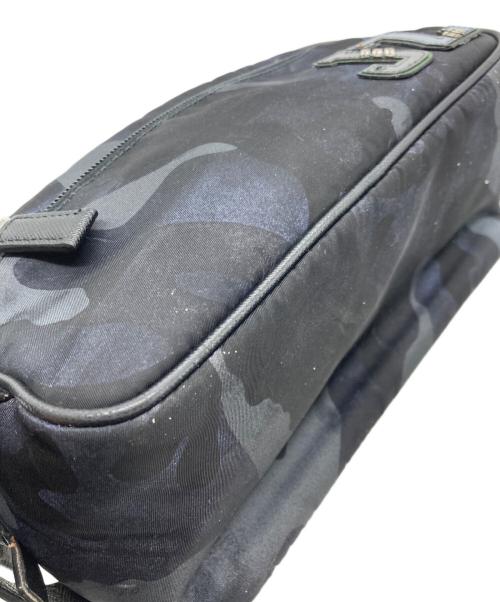 PRADA（プラダ）PRADA (プラダ) セカンドバッグ ネイビーの古着・服飾アイテム