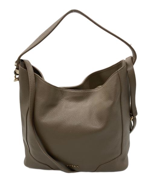FURLA（フルラ）FURLA (フルラ) 2WAYバッグ ベージュの古着・服飾アイテム