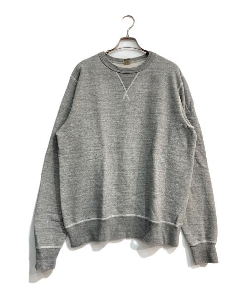 BUZZ RICKSON'S（バズリクソンズ）Buzz Rickson's (バズリクソンズ) SET-IN CREW NECK SWEAT グレー サイズ:Lの古着・服飾アイテム