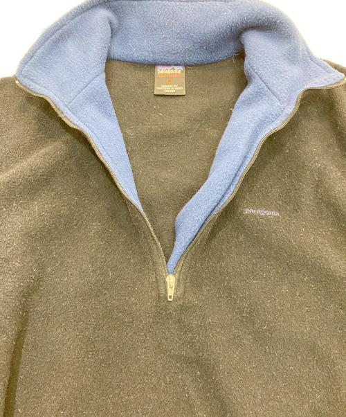Patagonia（パタゴニア）Patagonia (パタゴニア) CAPILENEフリースプルオーバー ブラック サイズ:Mの古着・服飾アイテム