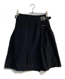 O'NEIL OF DUBLIN（オニールオブダブリン）の古着「プリーツスカート」｜ブラック
