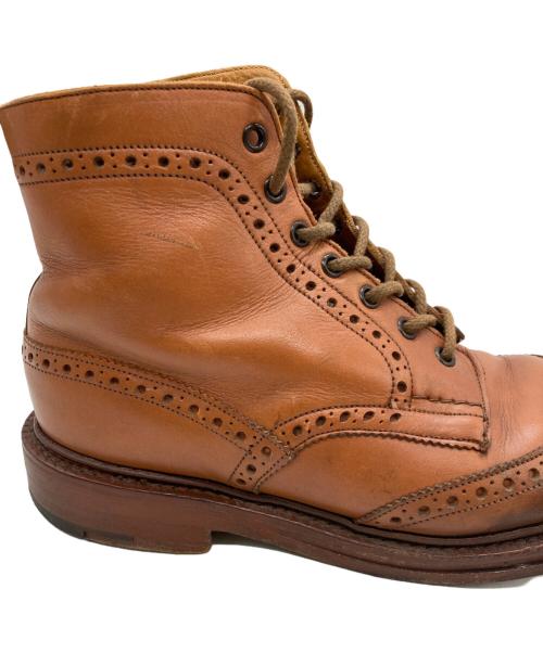 Tricker's（トリッカーズ）Tricker's (トリッカーズ) MALTONカントリーブーツ ブラウン サイズ:8 1/2の古着・服飾アイテム