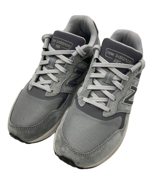 NEW BALANCE（ニューバランス）NEW BALANCE (ニューバランス) ローカットスニーカー グレー サイズ:26cmの古着・服飾アイテム