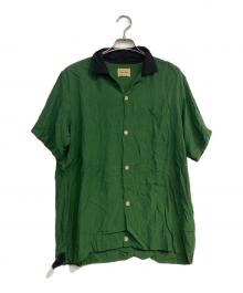 STYLE EYES（スタイルアイズ）の古着「RAYON BOWLING SHIRT “KFMB-TV”」｜グリーン