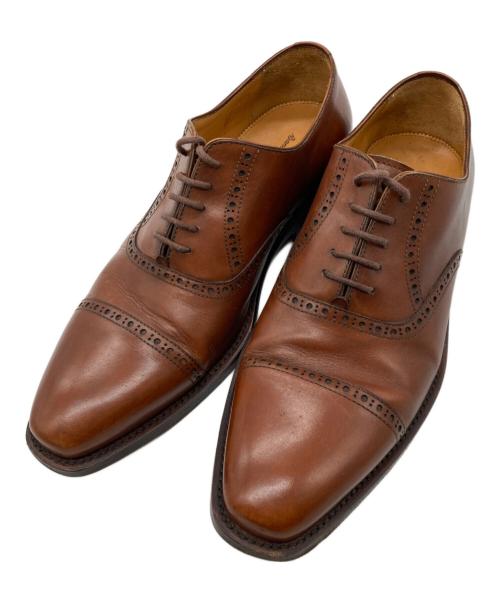 Jalan Sriwijaya（ジャランスリウァヤ）Jalan Sriwijaya (ジャランスリウァヤ) GLOSTER (グロスター) ストレートチップシューズ ブラウン サイズ: 6 1/2の古着・服飾アイテム