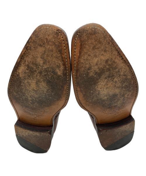 Jalan Sriwijaya（ジャランスリウァヤ）Jalan Sriwijaya (ジャランスリウァヤ) GLOSTER (グロスター) ストレートチップシューズ ブラウン サイズ: 6 1/2の古着・服飾アイテム