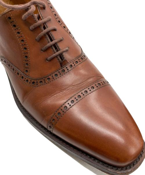 Jalan Sriwijaya（ジャランスリウァヤ）Jalan Sriwijaya (ジャランスリウァヤ) GLOSTER (グロスター) ストレートチップシューズ ブラウン サイズ: 6 1/2の古着・服飾アイテム