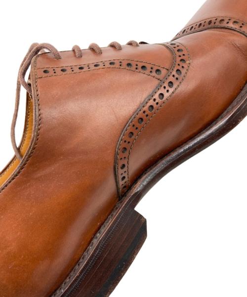 Jalan Sriwijaya（ジャランスリウァヤ）Jalan Sriwijaya (ジャランスリウァヤ) GLOSTER (グロスター) ストレートチップシューズ ブラウン サイズ: 6 1/2の古着・服飾アイテム