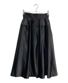 LOUNIE（ルーニー）の古着「フレアスカート　13613213A」｜ブラック