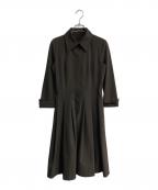 FOXEY NEWYORKフォクシーニューヨーク）の古着「シャツワンピース　21986-SPSA158」｜オリーブ