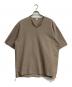 blurhms ROOTSTOCK（ブラームスルーツストック）の古着「Rough&Smooth Thermal Over-neck」｜ベージュ