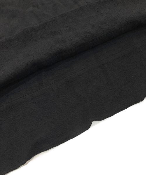 KAPITAL（キャピタル）KAPITAL (キャピタル) Vネック カットオフ スリーブ オーバー サイズ スウェット パーカー　EK-680 ブラック サイズ:3の古着・服飾アイテム