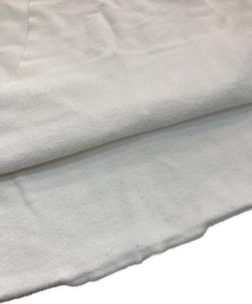 KAPITAL（キャピタル）KAPITAL (キャピタル) Vネック カットオフ スリーブ オーバー サイズ スウェットパーカー　EK-680 アイボリー サイズ:3の古着・服飾アイテム