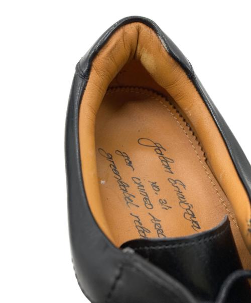 Jalan Sriwijaya（ジャランスリウァヤ）Jalan Sriwijaya (ジャランスリウァヤ) U.A. GreenLabelRelaxing (ユナイテッドアローズグリーンレーベル リラクシング) レザースニーカー ブラック サイズ:40の古着・服飾アイテム