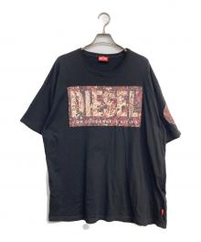 DIESEL（ディーゼル）の古着「クルーネックTシャツ」｜ブラック