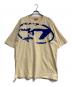 DIESEL（ディーゼル）の古着「クルーネックTシャツ」｜イエロー×ブルー