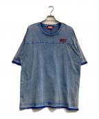 DIESELディーゼル）の古着「クルーネックTシャツ」｜ブルー