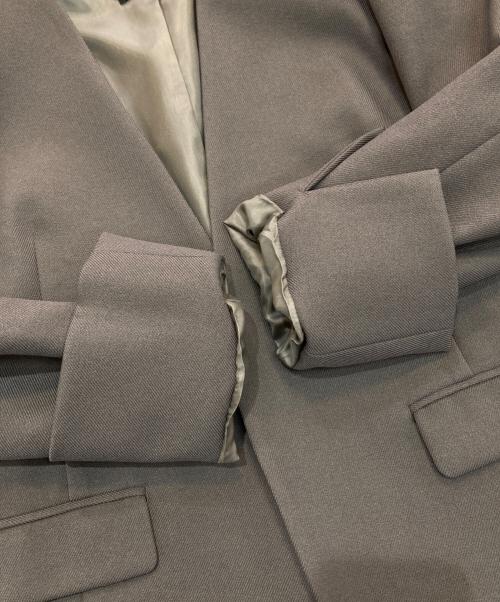 Spick and Span（スピック＆スパン）Spick and Span (スピックアンドスパン) ウールライクノーカラージャケット カーキ サイズ:38 未使用品の古着・服飾アイテム