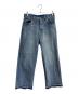 Spick and Span（スピックアンドスパン）の古着「LOOSE-STRAIGHT DENIM」｜インディゴ