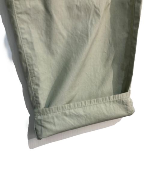 AURALEE（オーラリー）AURALEE (オーラリー) WASHED FINX TWILL EASY WIDE PANTS　A20SP06TN グリーンの古着・服飾アイテム