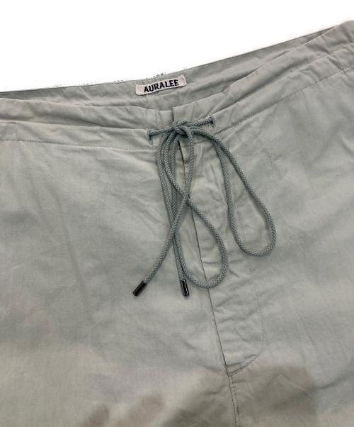 AURALEE（オーラリー）AURALEE (オーラリー) WASHED FINX TWILL EASY WIDE PANTS　A20SP06TN グリーンの古着・服飾アイテム