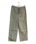 AURALEE（オーラリー）の古着「WASHED FINX TWILL EASY WIDE PANTS　A20SP06TN」｜グリーン