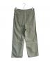AURALEE (オーラリー) WASHED FINX TWILL EASY WIDE PANTS　A20SP06TN グリーン：8000円