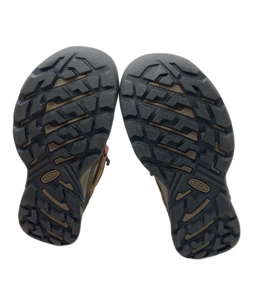 KEEN（キーン）KEEN (キーン) CIRCADIA MID WP ブラウン×パープル サイズ:22.5cmの古着・服飾アイテム