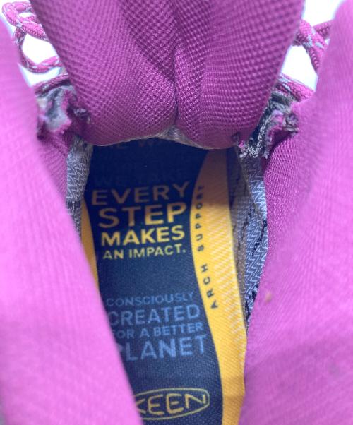 KEEN（キーン）KEEN (キーン) CIRCADIA MID WP ブラウン×パープル サイズ:22.5cmの古着・服飾アイテム