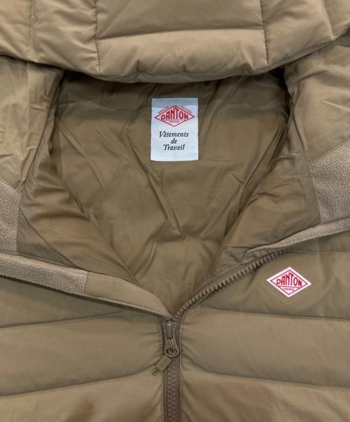 DANTON（ダントン）DANTON (ダントン) MIDDLE DOWN HOODED COAT ベージュ サイズ:Sの古着・服飾アイテム