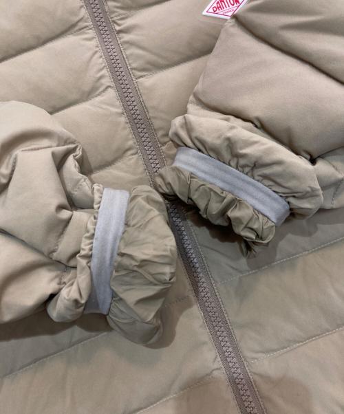 DANTON（ダントン）DANTON (ダントン) MIDDLE DOWN HOODED COAT ベージュ サイズ:Sの古着・服飾アイテム