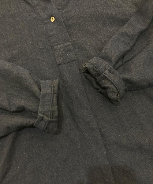 Midi-Umi（ミディウミ）Midi-Umi (ミディウミ) スキッパーシャツ ネイビー サイズ:Freeの古着・服飾アイテム