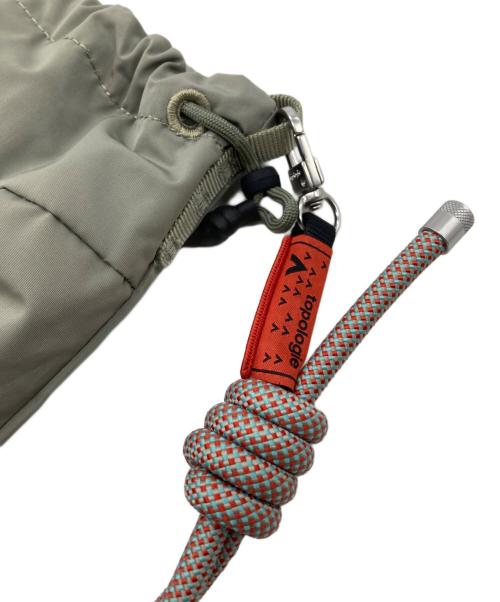 TOPOLOGIE（トポロジー）Topologie (トポロジー) リバーシブルナイロンショルダーバッグ グリーンの古着・服飾アイテム