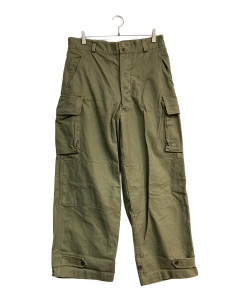 waiper（ワイパー）WAIPER (ワイパー) フランス軍 M-47 カーゴパンツ カーキ サイズ:25の古着・服飾アイテム