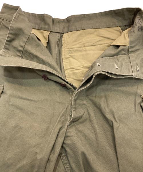 waiper（ワイパー）WAIPER (ワイパー) フランス軍 M-47 カーゴパンツ カーキ サイズ:25の古着・服飾アイテム
