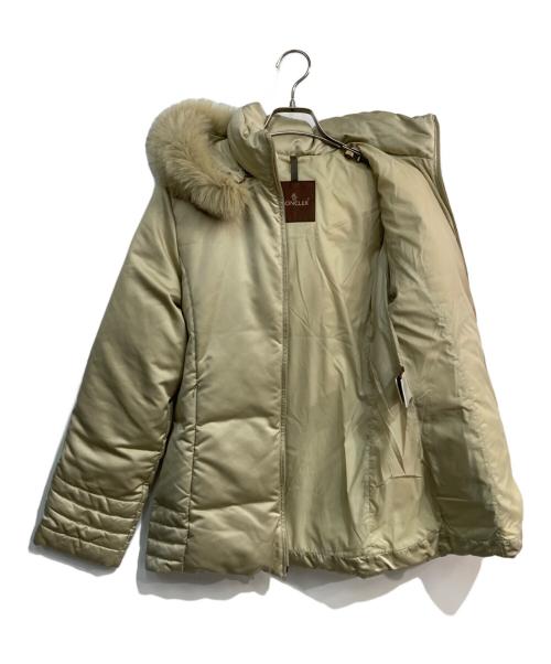MONCLER（モンクレール）MONCLER (モンクレール) ダウンジャケット　TANZ　 茶タグ　46323/90/69951 ベージュの古着・服飾アイテム