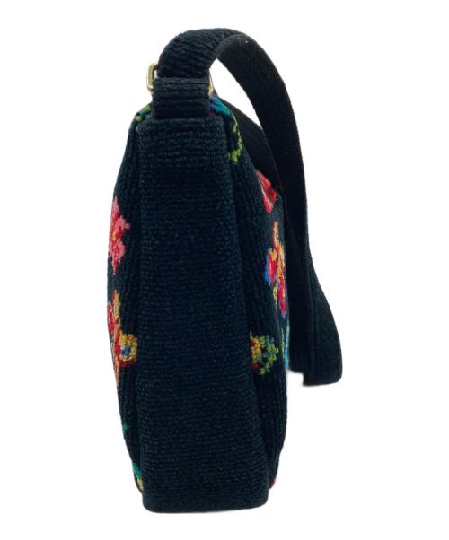 FEILER（フェイラー）FEILER (フェイラー) ハイジショルダーバッグ ブラックの古着・服飾アイテム