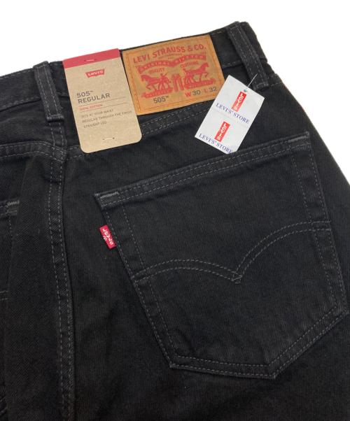 LEVI'S（リーバイス）LEVI'S (リーバイス) ブラックデニムパンツ ブラック サイズ:W30L32 未使用品の古着・服飾アイテム