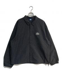 UMBRO×FREAK'S STORE（アンブロ×フリークスストア）の古着「別注 SHIRT JACKET　 25AW　1059394400022」｜グレー