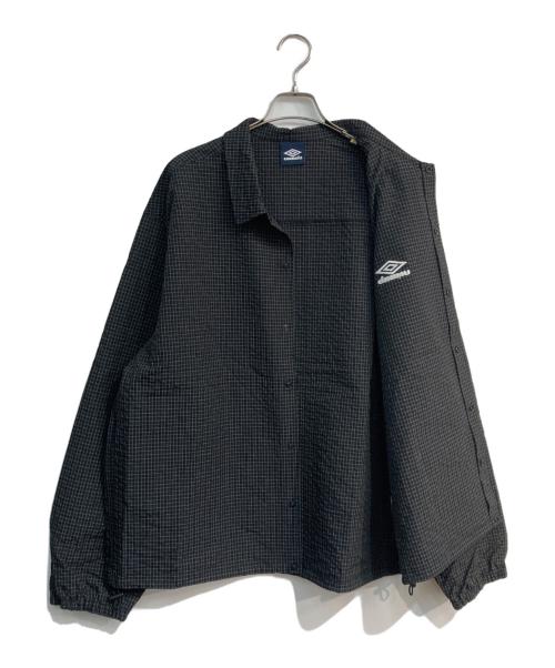 UMBRO（アンブロ）UMBRO (アンブロ) FREAK'S STORE (フリークストア) 別注 SHIRT JACKET　 25AW　1059394400022 グレー サイズ:XLの古着・服飾アイテム